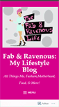 Mobile Screenshot of fabandravenous.com