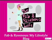 Tablet Screenshot of fabandravenous.com